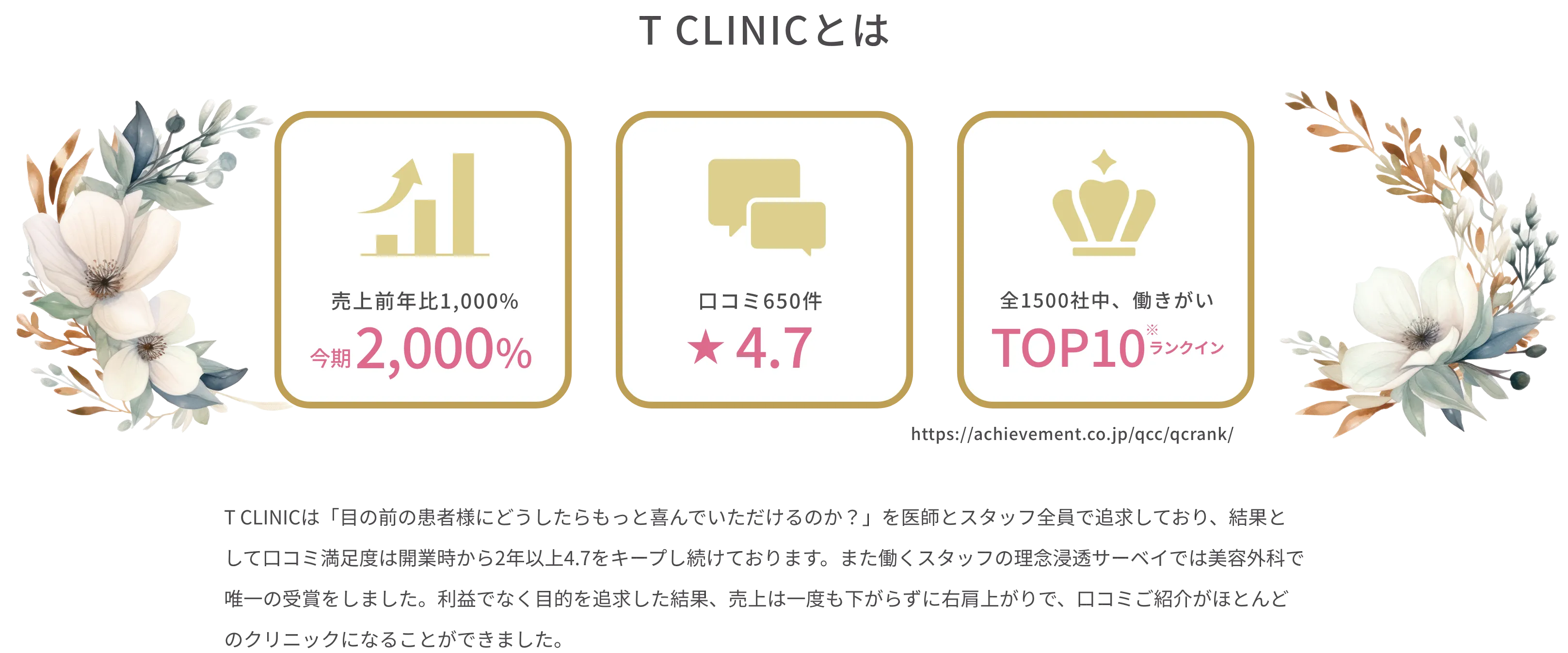 T CLINICとは